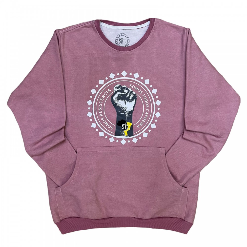 Moletom rosa pastel masculino hot sale